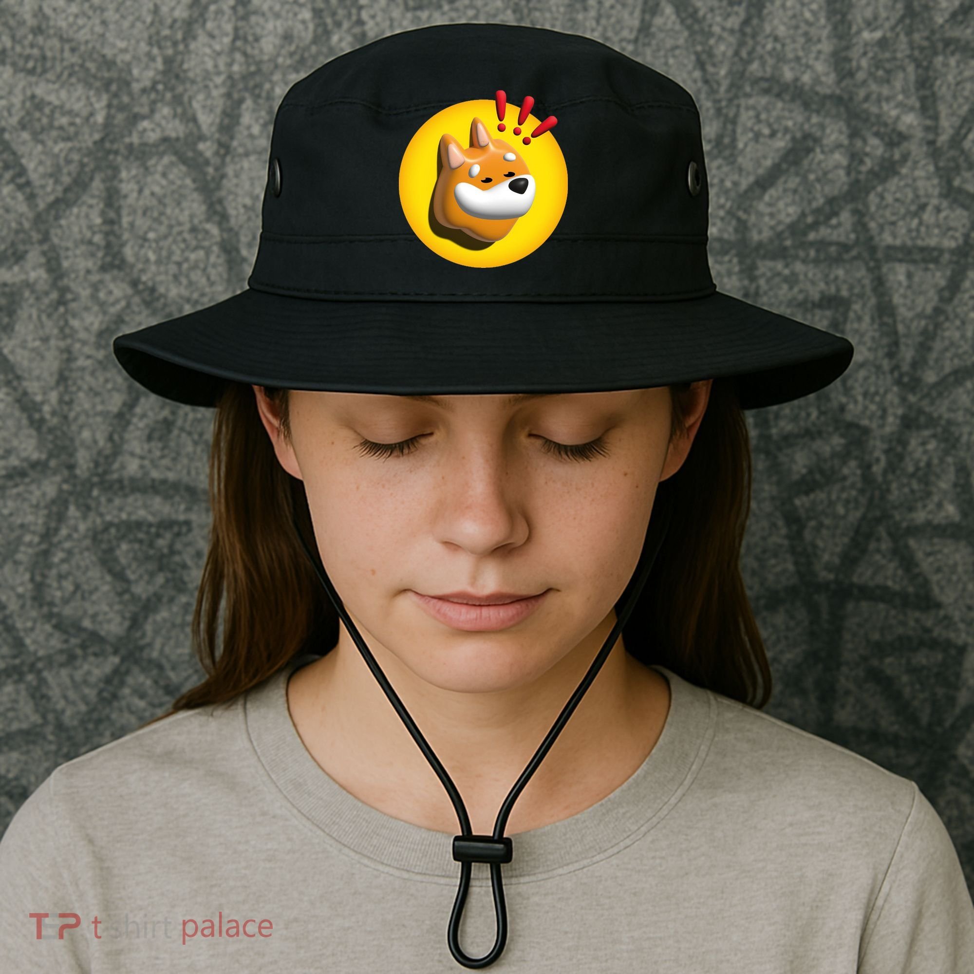 Bonk Crypto Currency Bucket Hat