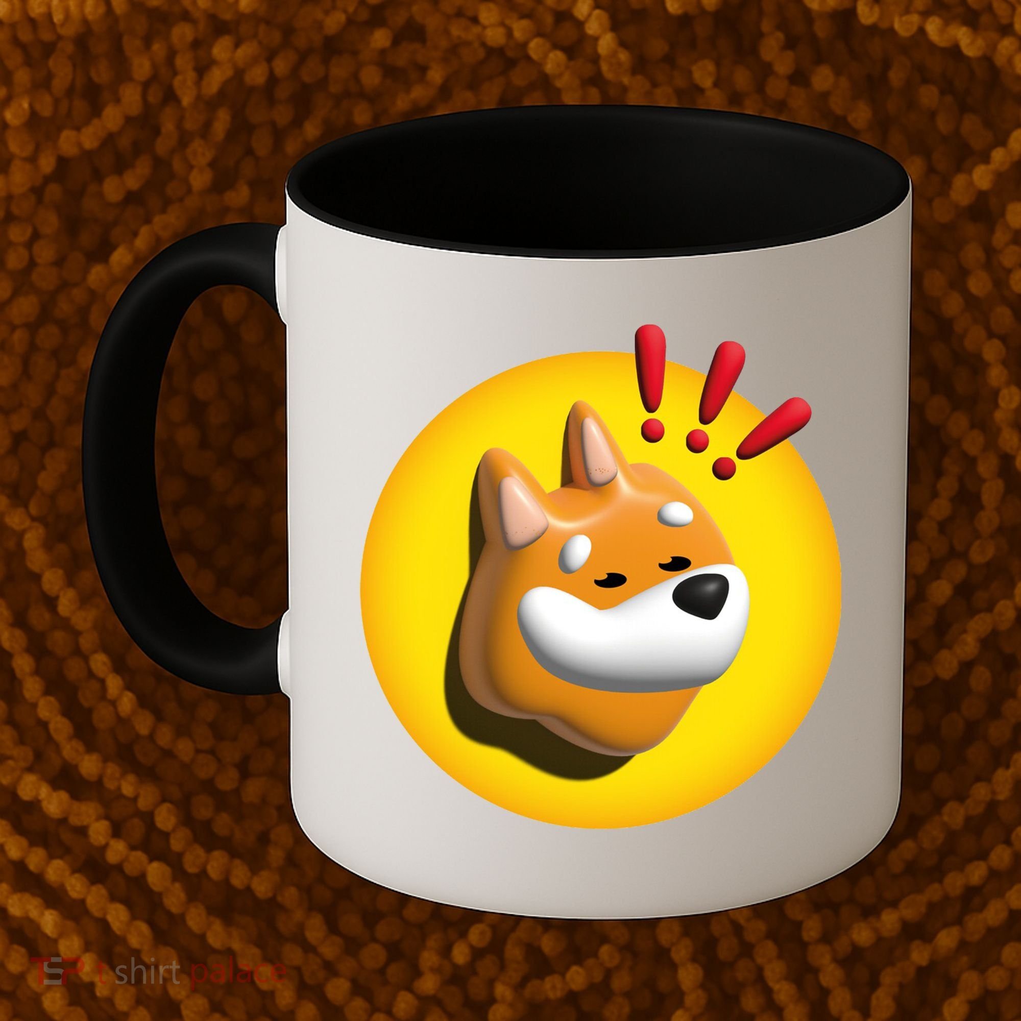 Bonk Crypto Currency Coffee Mug