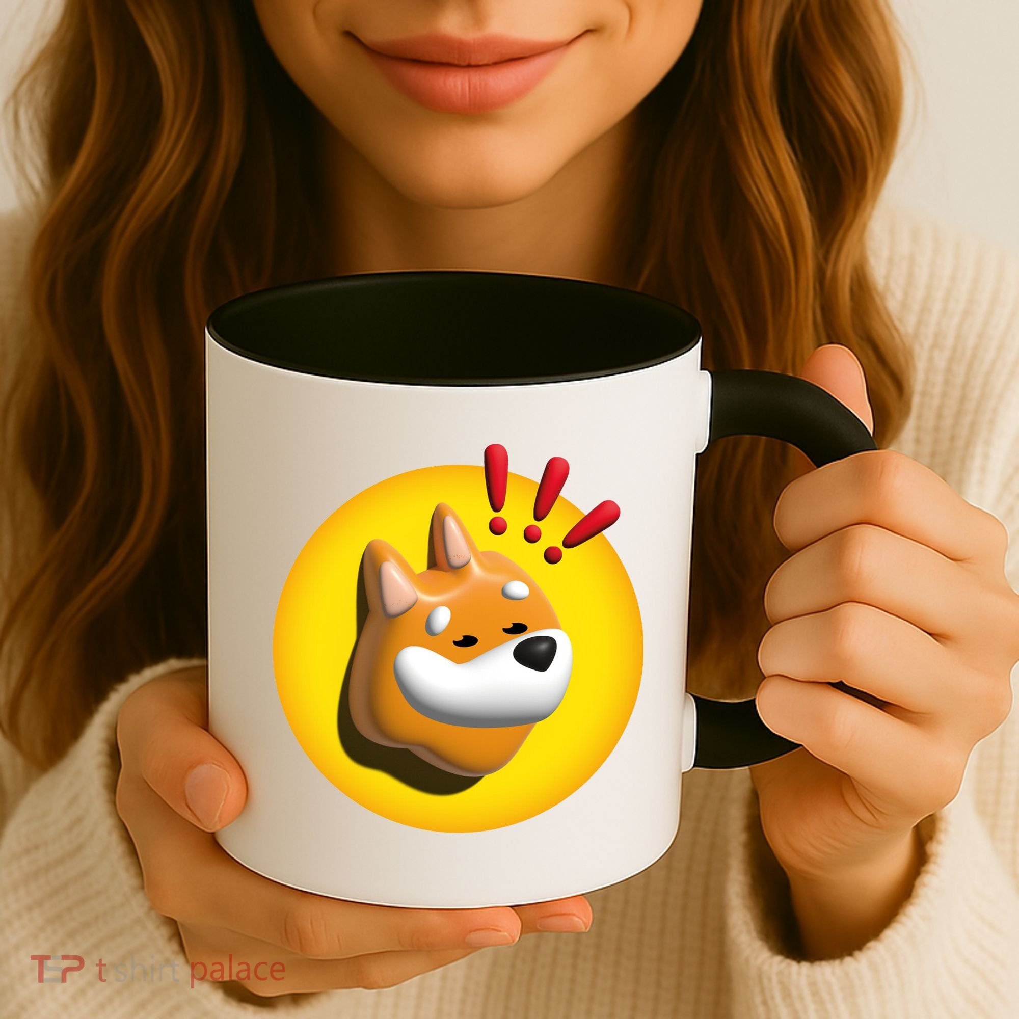 Bonk Crypto Currency Coffee Mug