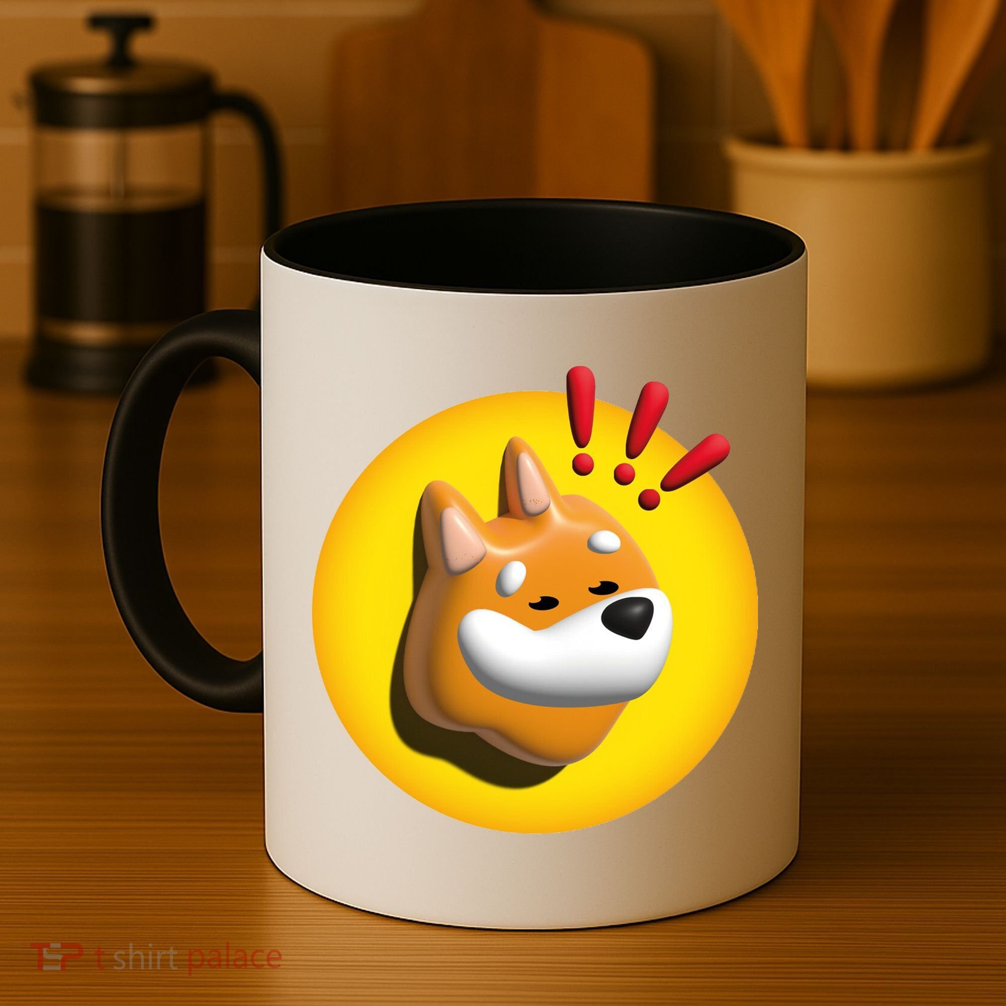 Bonk Crypto Currency Coffee Mug