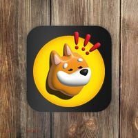 Bonk Crypto Currency Coaster thumb 0
