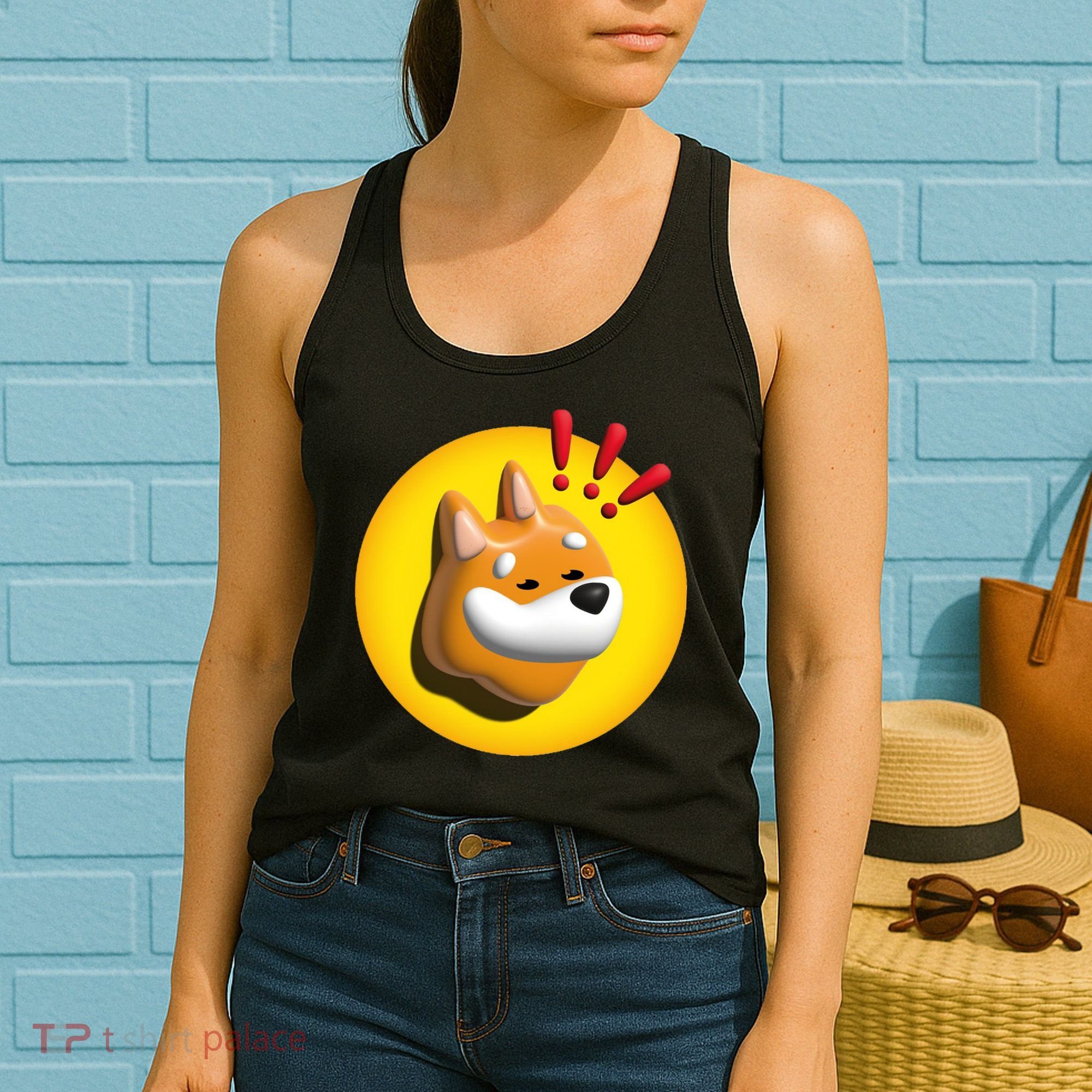 Bonk Crypto Currency Women's Tank Top