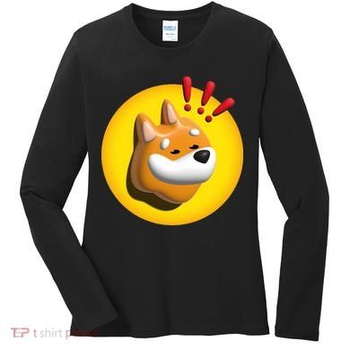 Bonk Crypto Currency Women's Long Sleeve Shirt