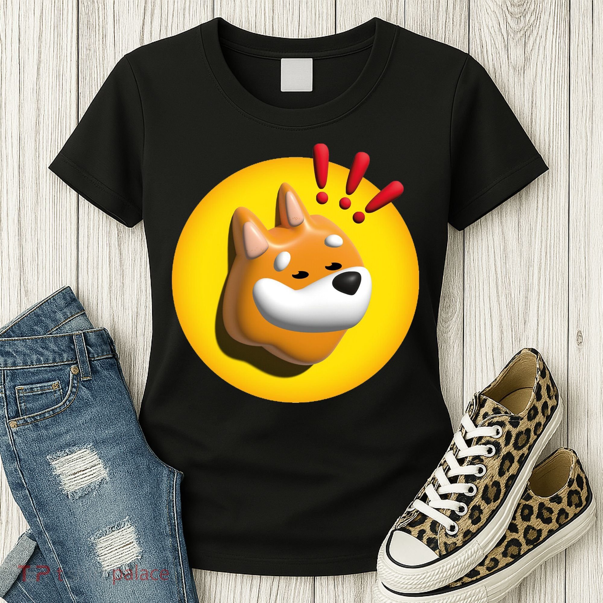 Bonk Crypto Currency Women's T-Shirt