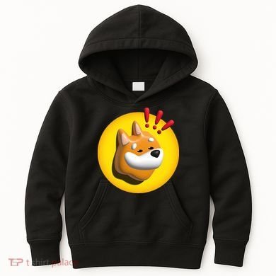 Bonk Crypto Currency Kids Hoodie