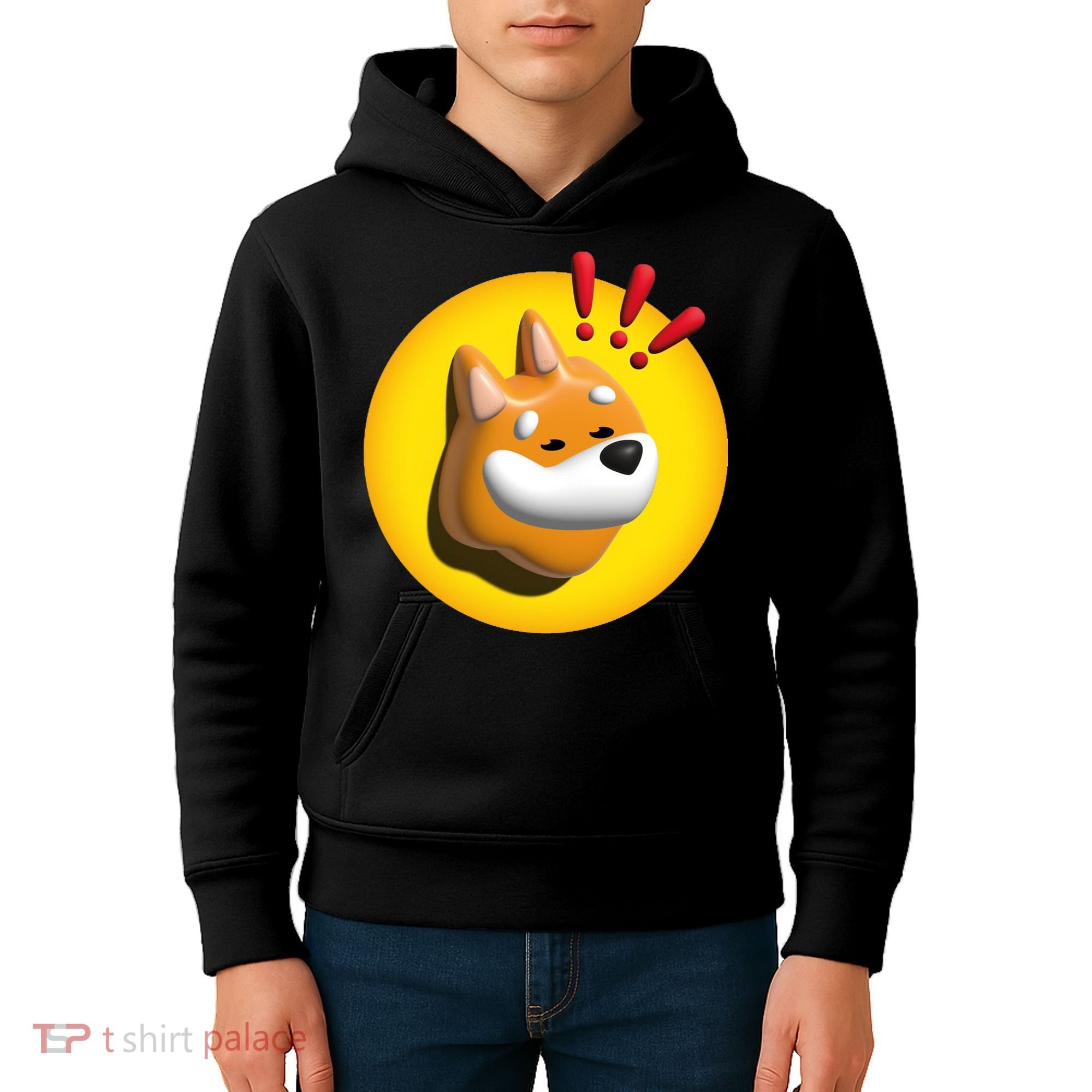 Bonk Crypto Currency Kids Hoodie