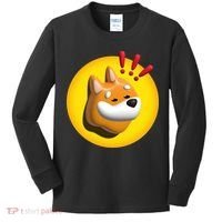 Bonk Crypto Currency Kids Long Sleeve Shirt thumb 0