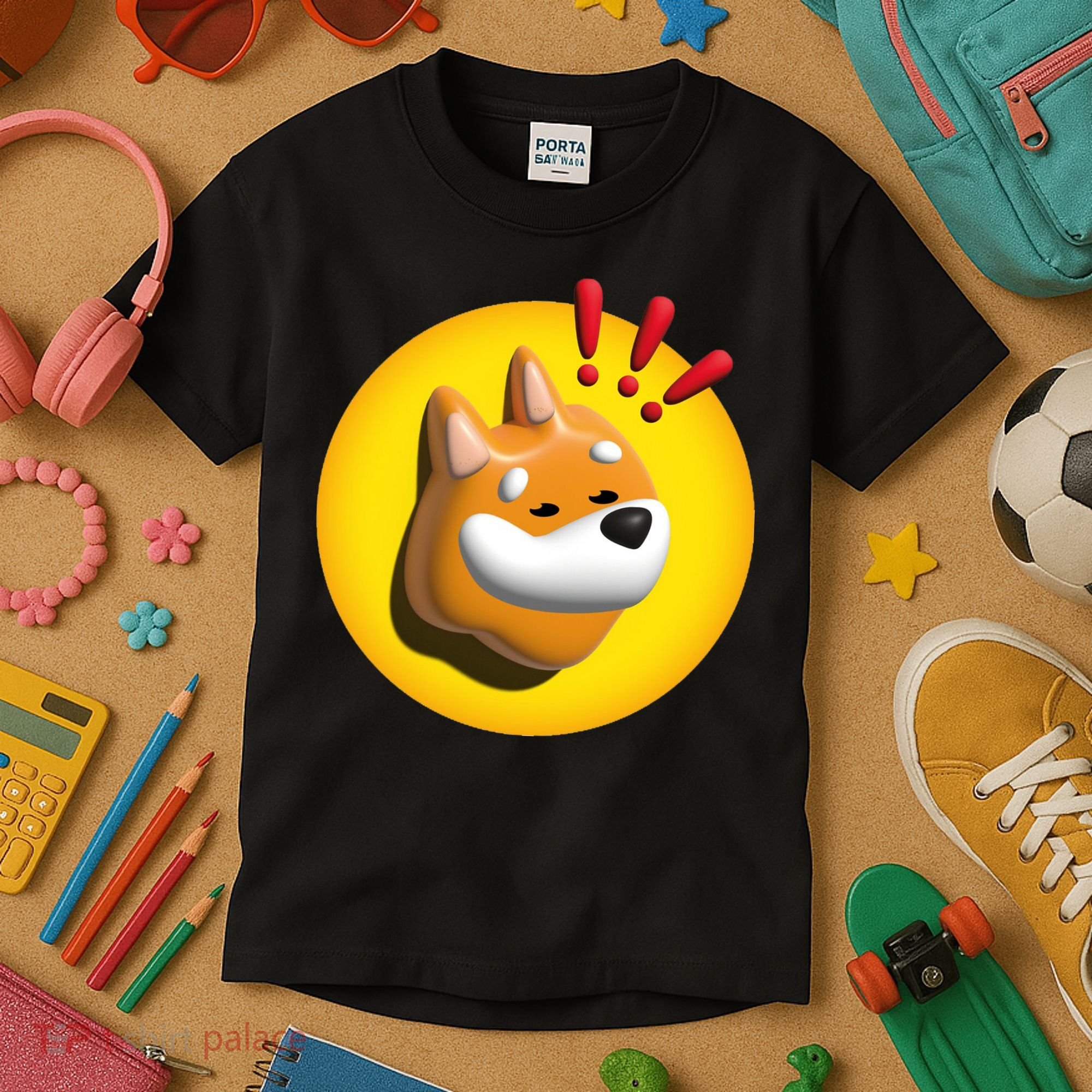 Bonk Crypto Currency Kids T-Shirt