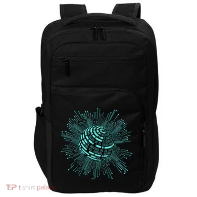 Binary Coding Computer Nerd Geeks Programmer Funny Coding Impact Tech Backpack
