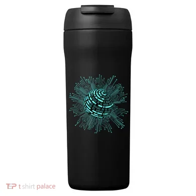 Binary Coding Computer Nerd Geeks Programmer Funny Coding 24oz Duet Stainless Steel Tumbler