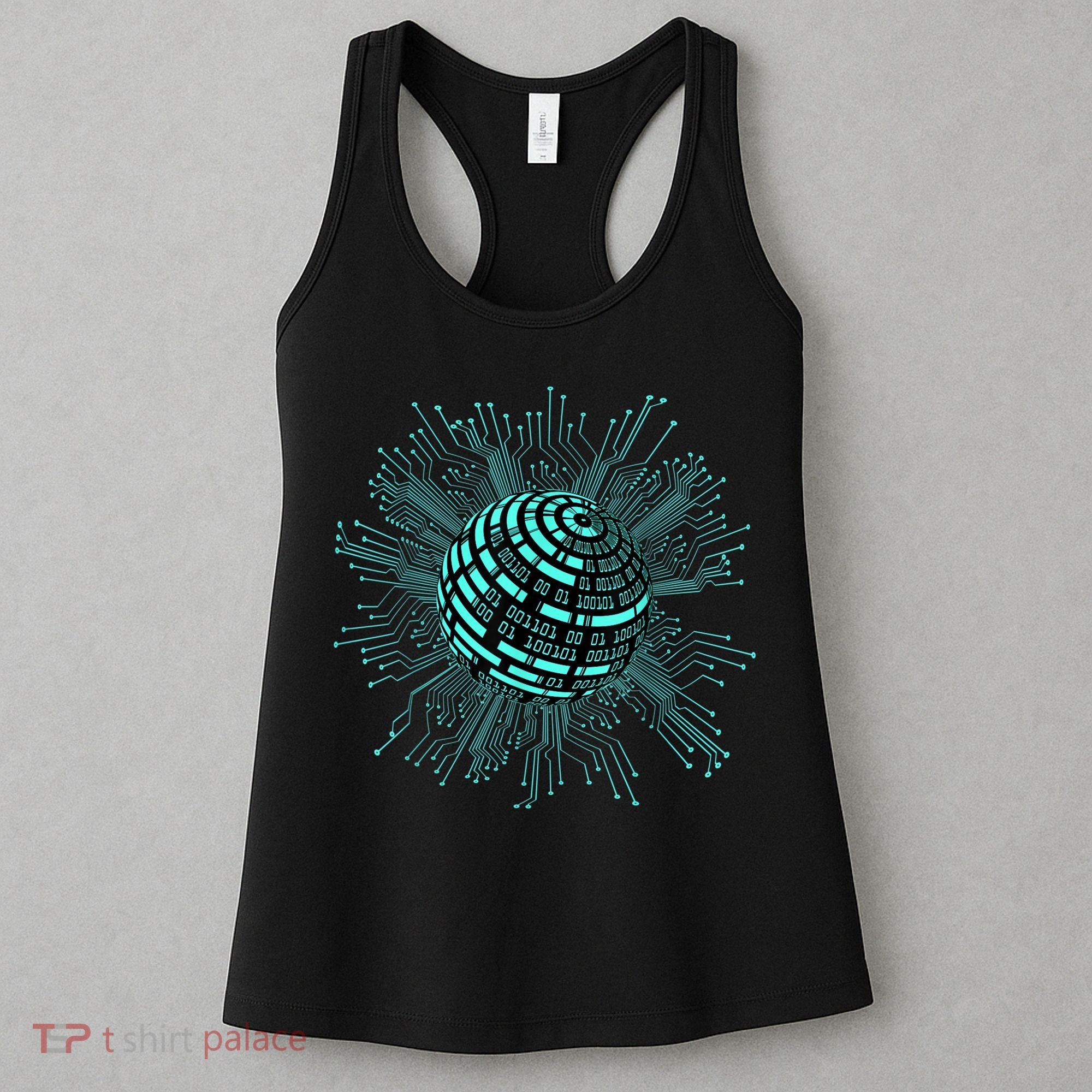 Binary Coding Computer Nerd Geeks Programmer Funny Coding Women's Tank Top
