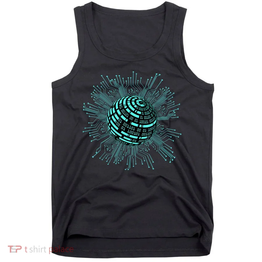 Binary Coding Computer Nerd Geeks Programmer Funny Coding Tank Top