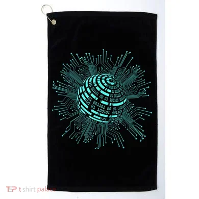 Binary Coding Computer Nerd Geeks Programmer Funny Coding Golf Towel