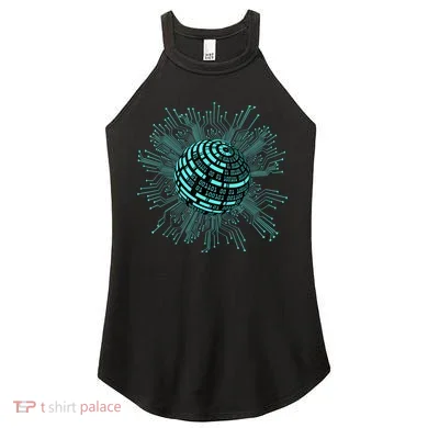 Binary Coding Computer Nerd Geeks Programmer Funny Coding Women's Perfect Tri Rocker Tank