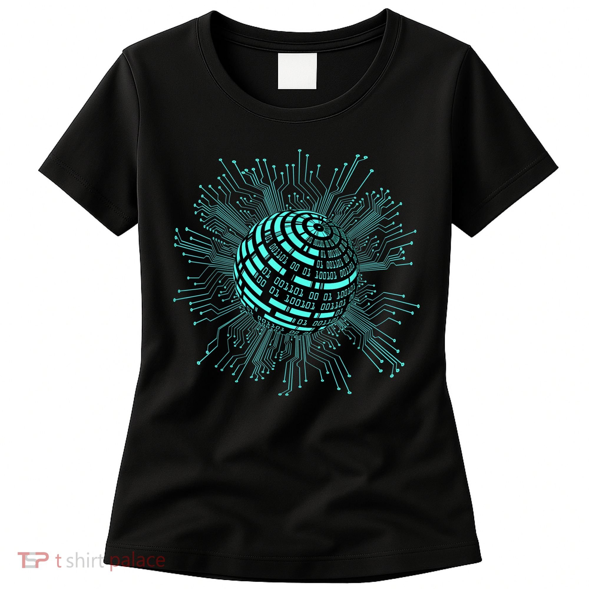 Binary Coding Computer Nerd Geeks Programmer Funny Coding Women's T-Shirt