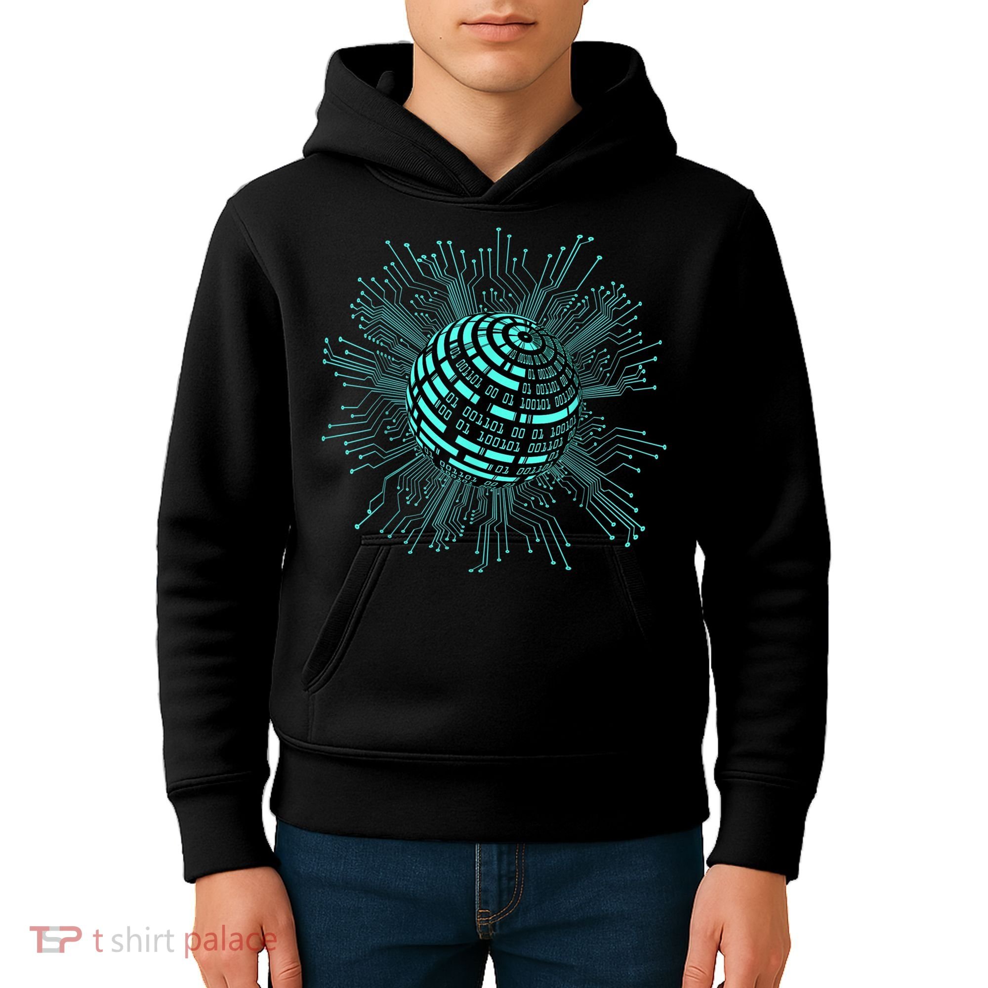 Binary Coding Computer Nerd Geeks Programmer Funny Coding Kids Hoodie