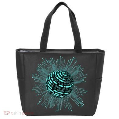 Binary Coding Computer Nerd Geeks Programmer Funny Coding Tote Bag