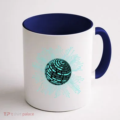 Binary Coding Computer Nerd Geeks Programmer Funny Coding Coffee Mug back