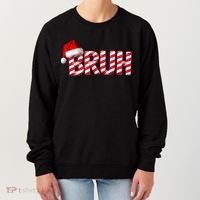 Bruh Christmas Candy Cane For Funny Xmas Bruh Women's Sweatshirt thumb 0
