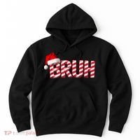 Bruh Christmas Candy Cane For Funny Xmas Bruh Hoodie thumb 0