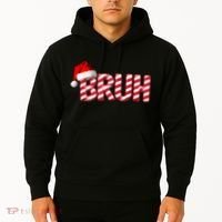 Bruh Christmas Candy Cane For Funny Xmas Bruh Hoodie thumb 2