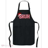 Bruh Christmas Candy Cane For Funny Xmas Bruh Apron thumb 0