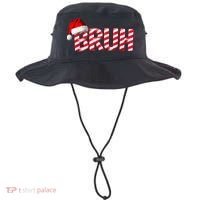 Bruh Christmas Candy Cane For Funny Xmas Bruh Bucket Hat thumb 0