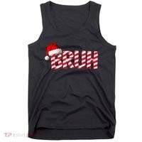 Bruh Christmas Candy Cane For Funny Xmas Bruh Tank Top thumb 0