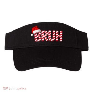 Bruh Christmas Candy Cane For Funny Xmas Bruh Visor