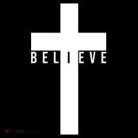Believe Christian Cross Religious T-Shirt thumb 7