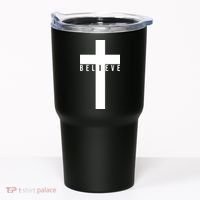 Believe Christian Cross Religious Tumbler thumb 0