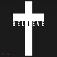 Believe Christian Cross Religious Visor thumb 3