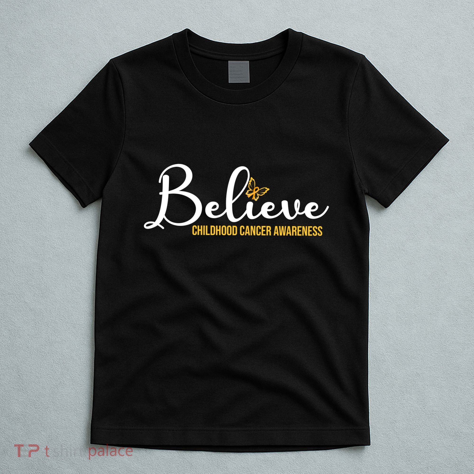 Believe Childhood Cancer Awareness T-Shirt