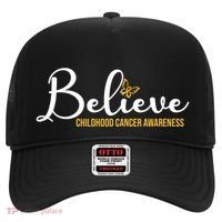 Believe Childhood Cancer Awareness Hat thumb 0