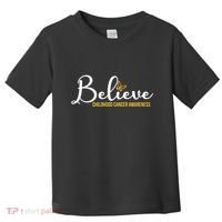 Believe Childhood Cancer Awareness Toddler T-Shirt thumb 0