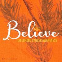 Believe Childhood Cancer Awareness Kati Licensed 12" Camo Cuffed Beanie thumb 2