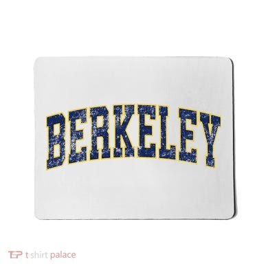 Berkeley California Ca Vintage Athletic Sports Mousepad