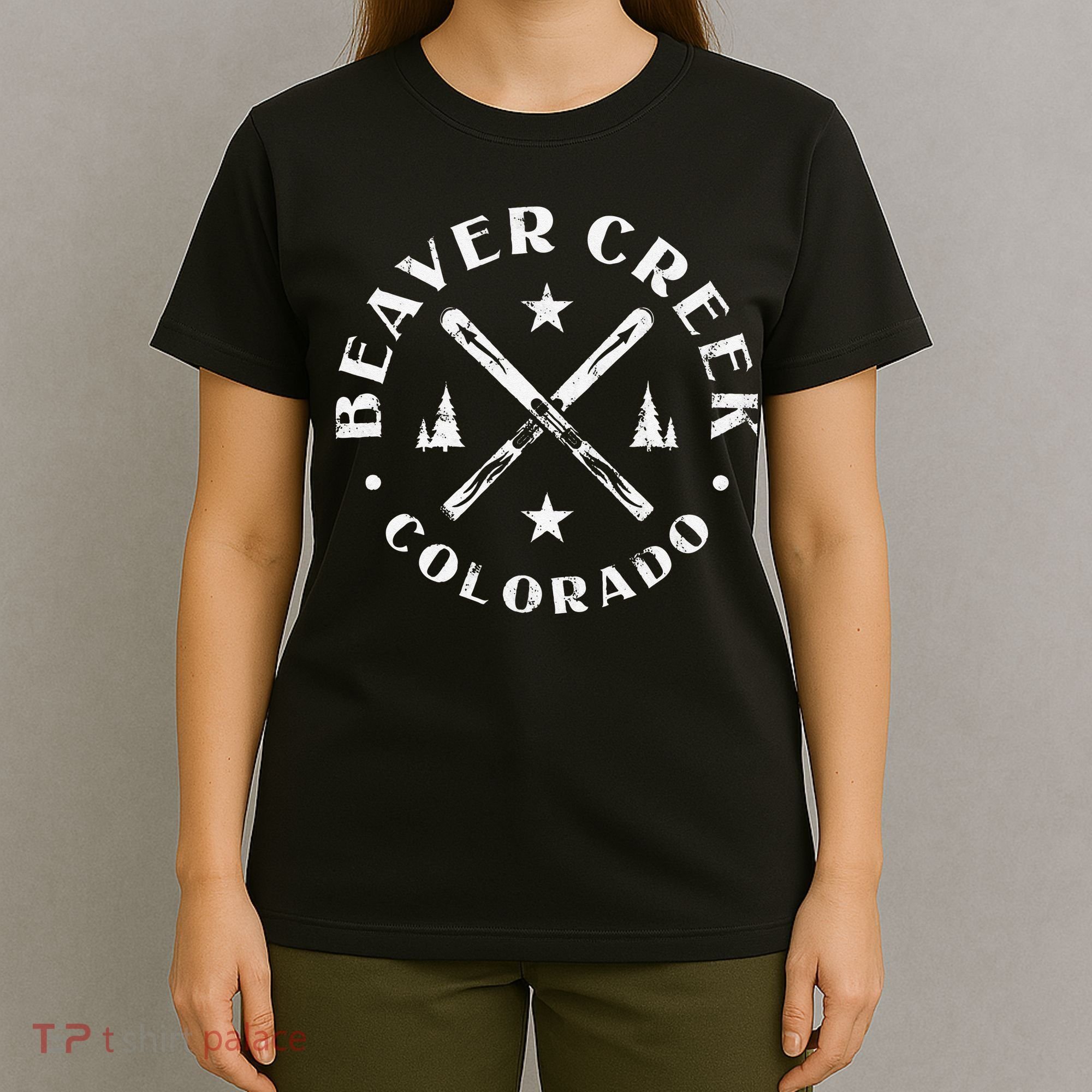 Beaver Creek Colorado Ski Mountain Skiing Skier T-Shirt