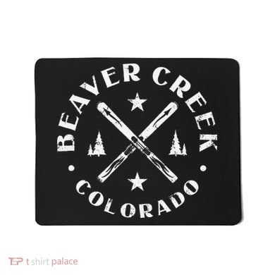 Beaver Creek Colorado Ski Mountain Skiing Skier Mousepad