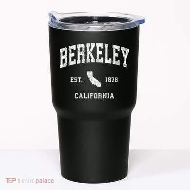 Berkeley California Ca Vintage Athletic Tumbler