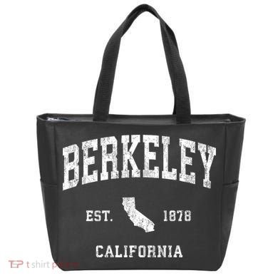 Berkeley California Ca Vintage Athletic Tote Bag