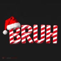 Bruh Christmas Candy Cane For Teen Boy Funny Xmas Bruh Women's Tank Top thumb 5