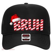 Bruh Christmas Candy Cane For Teen Boy Funny Xmas Bruh Hat thumb 0
