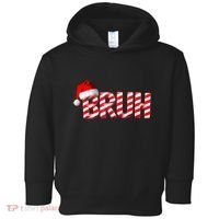Bruh Christmas Candy Cane For Teen Boy Funny Xmas Bruh Toddler Hoodie thumb 0
