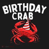 Birthday Crab Crustacean Animal Lover Beach Seafood Women's Hoodie thumb 2
