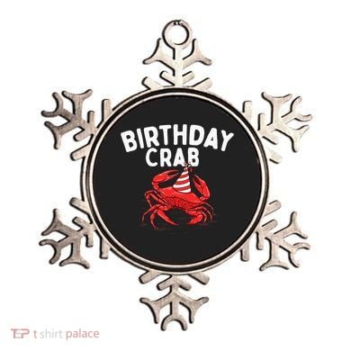 Birthday Crab Crustacean Animal Lover Beach Seafood Ornament