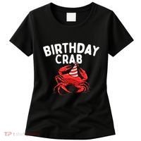 Birthday Crab Crustacean Animal Lover Beach Seafood Women's T-Shirt thumb 0
