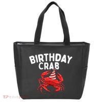 Birthday Crab Crustacean Animal Lover Beach Seafood Tote Bag thumb 0