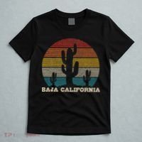 Baja California Cactus Vintage Retro Desert Souvenir Gift T-Shirt thumb 5