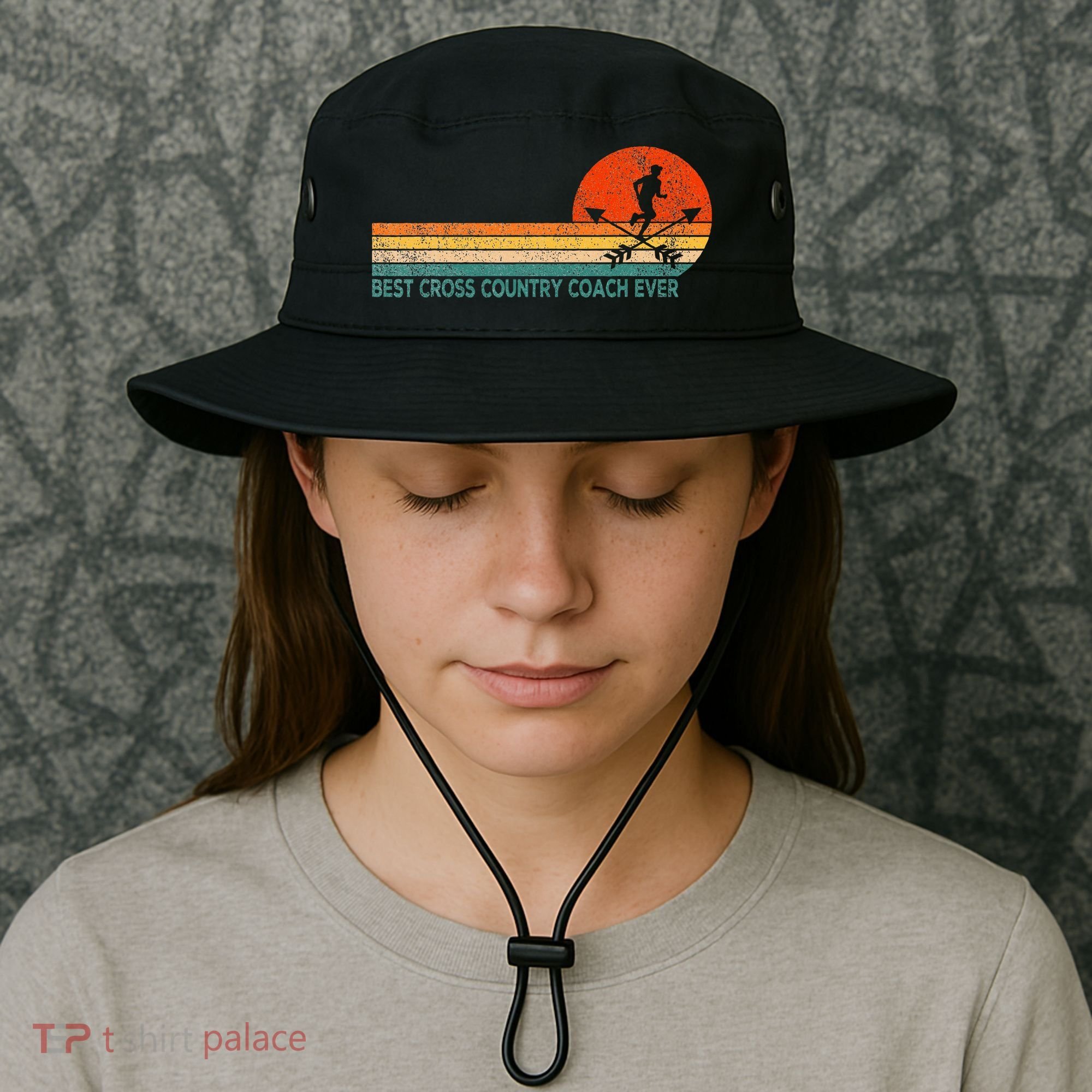 Best Cross Country Coach Cross Country Running Coach Bucket Hat